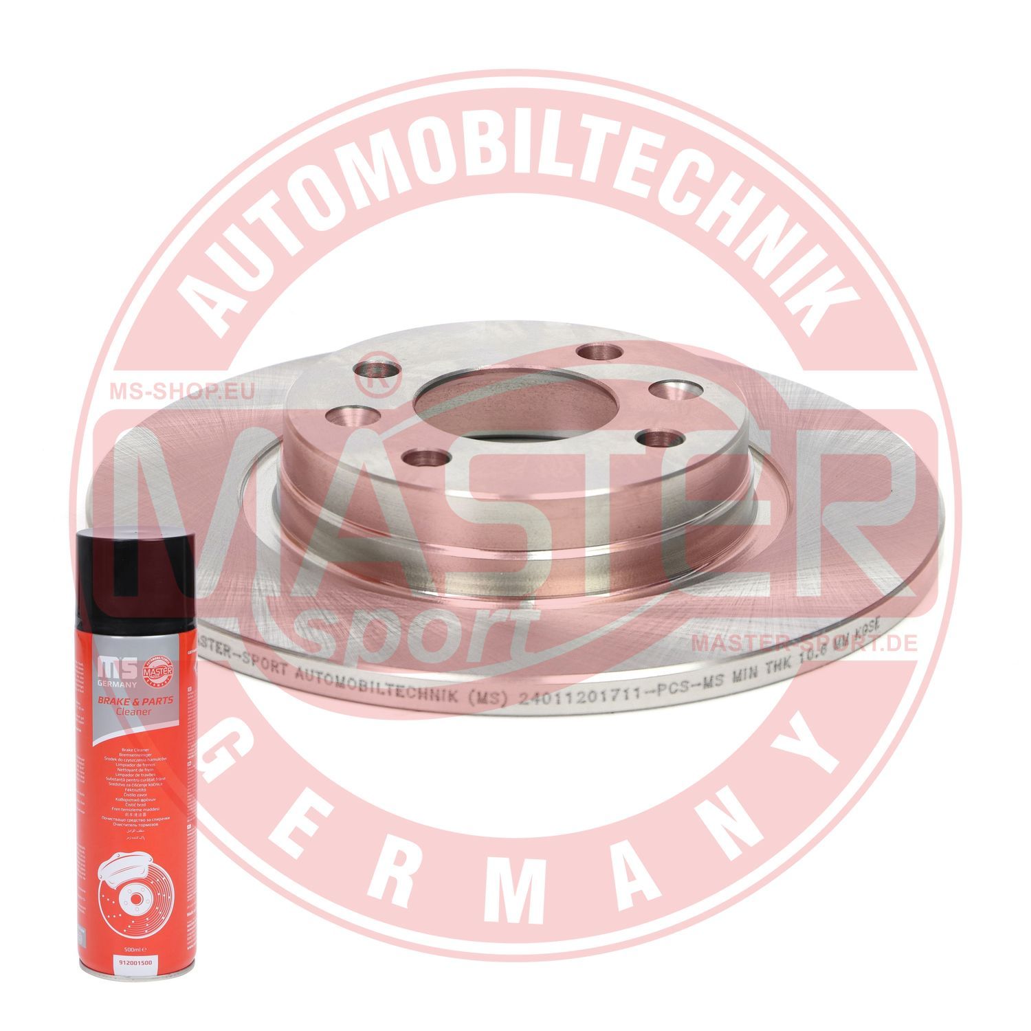 Tarcza hamulcowa MASTER-SPORT GERMANY 24011201711-PCS-MSP