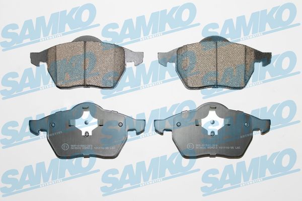 Sada brzdových destiček, kotoučová brzda SAMKO 5SP612