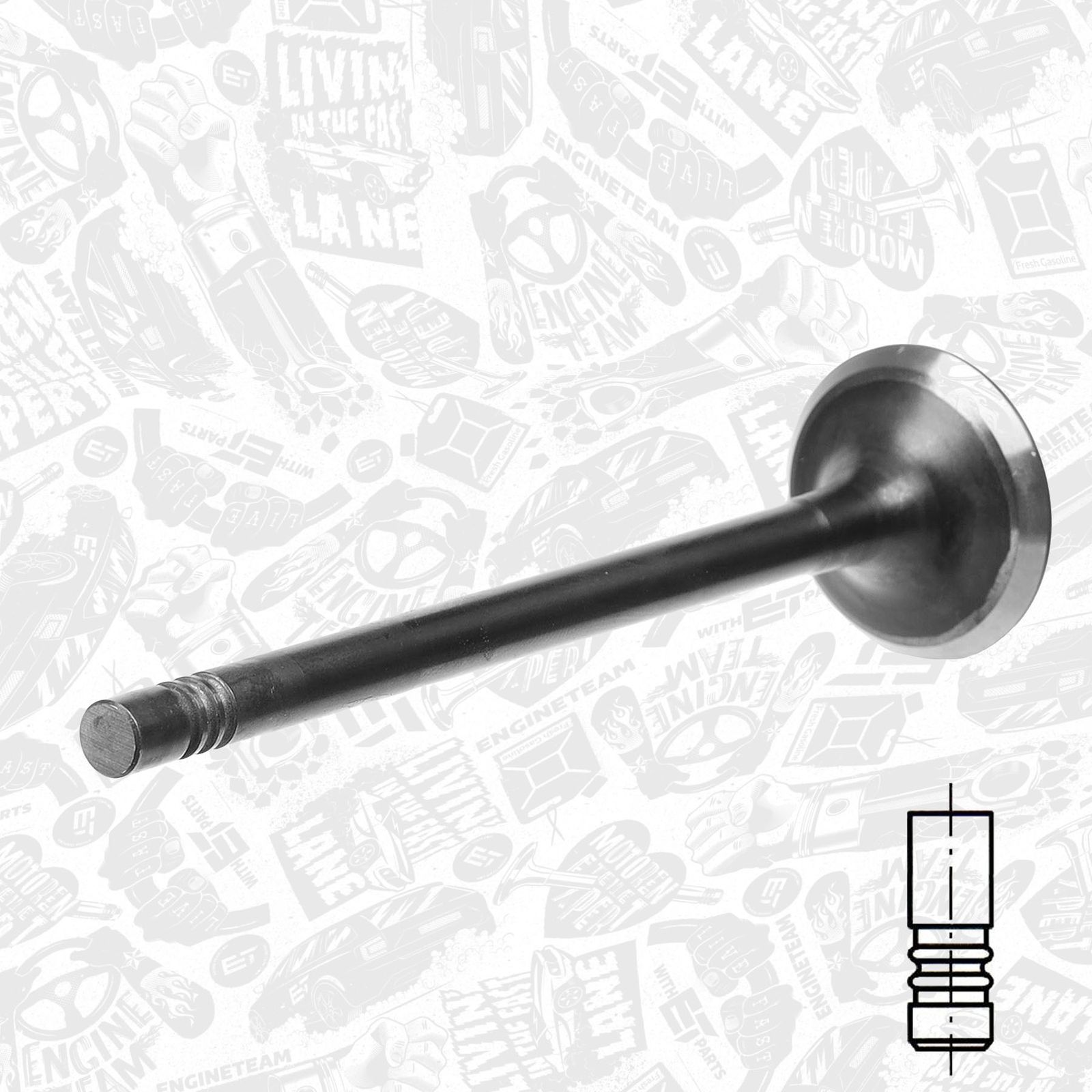 Supapa evacuare ET ENGINETEAM VE0153