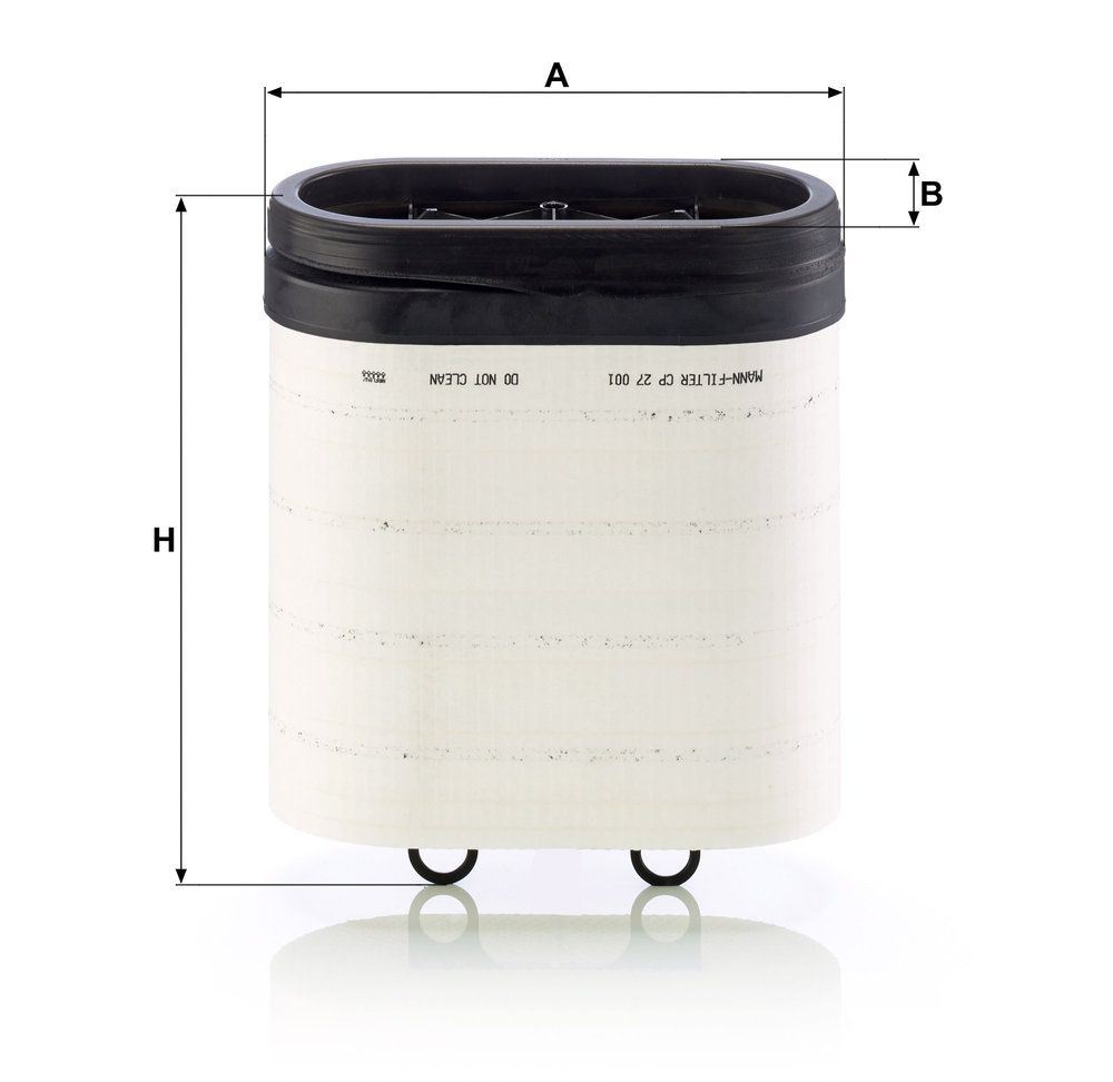 Levně Vzduchový filtr MANN-FILTER CP 27 001