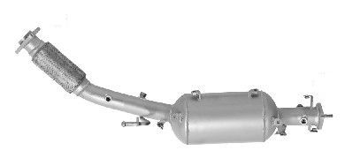 Filtr sadzy / filtr cząstek stałych, układ wydechowy IMASAF 20010JG70A