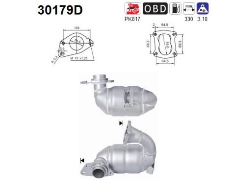 Katalizator AS 30179D