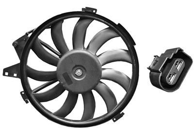 Ventilator, radiator VAN WEZEL 0302746