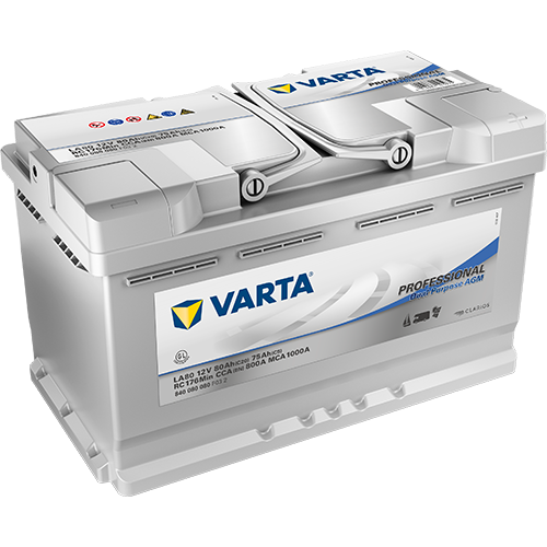 startovací baterie VARTA 840080080C542