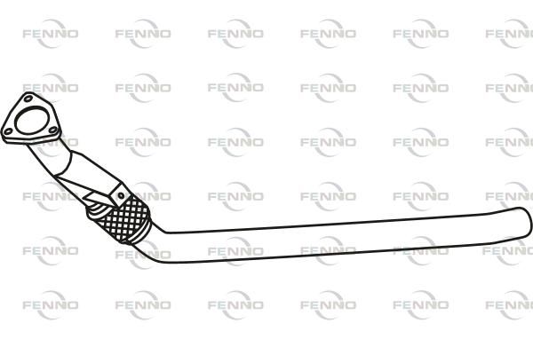 Rura wydechowa FENNO 8E0253301EE