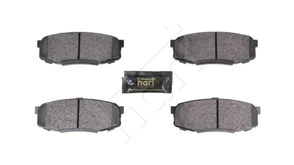 Zestaw klocków hamulcowych, hamulce tarczowe HART 261 751
