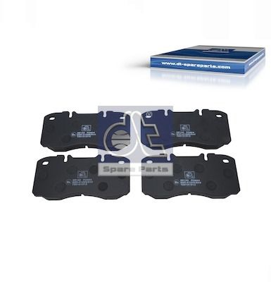Zestaw klocków hamulcowych, hamulce tarczowe DT SPARE PARTS 7.92600