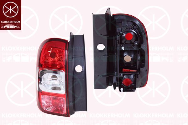 Lampa tylna zespolona KLOKKERHOLM 13070713