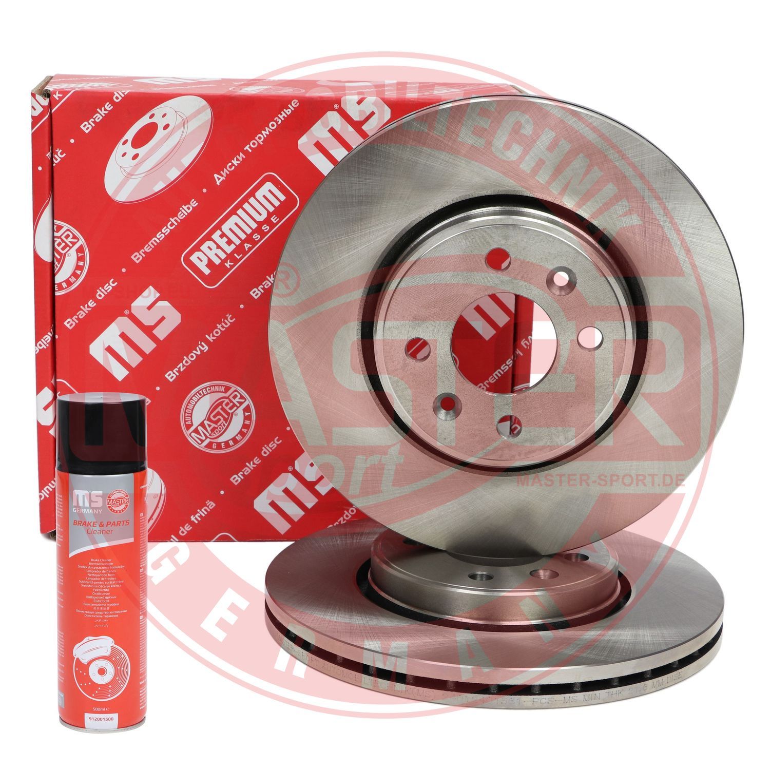 Tarcza hamulcowa MASTER-SPORT GERMANY 24012401581-SET-MSP