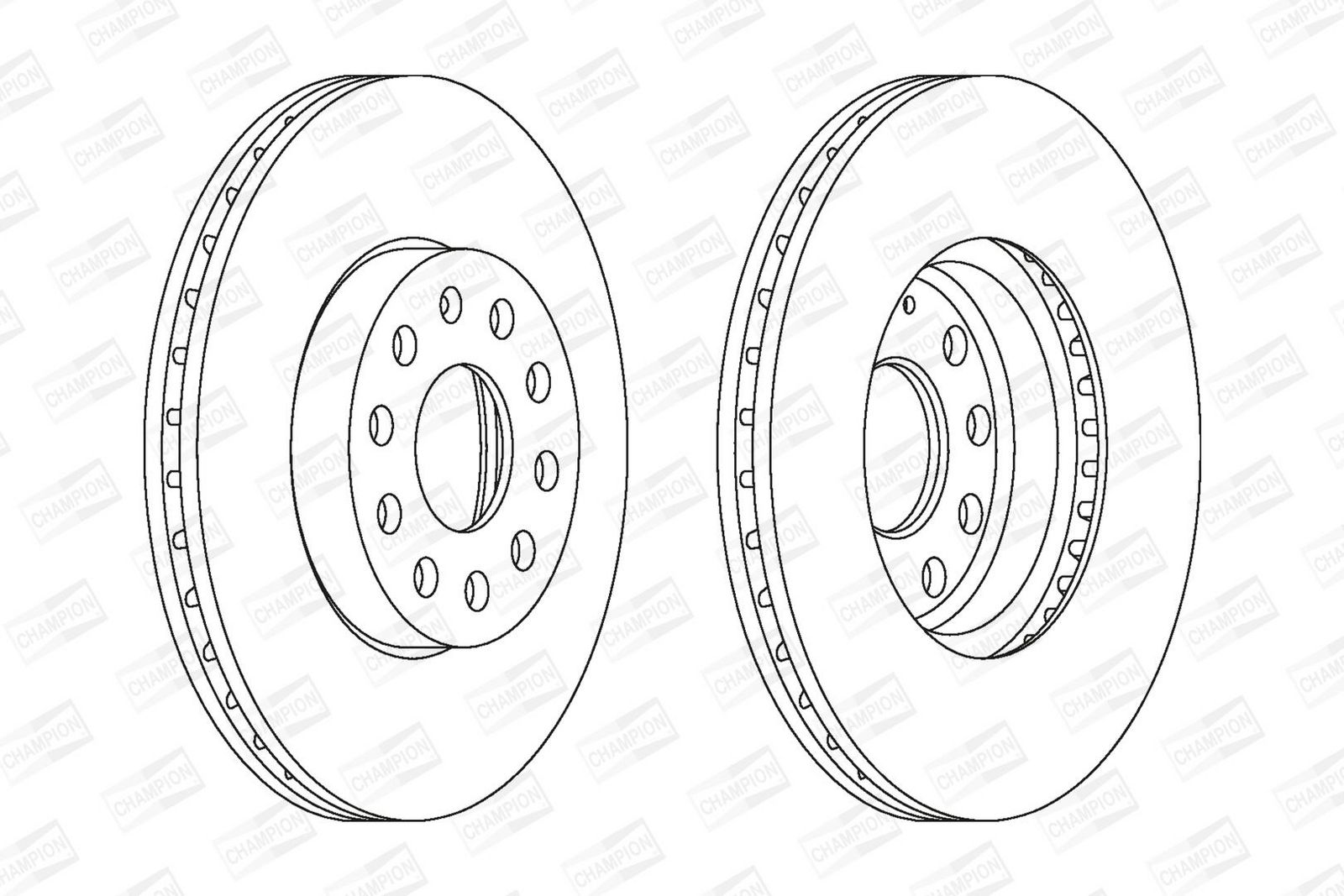 Disc frana CHAMPION 562235CH
