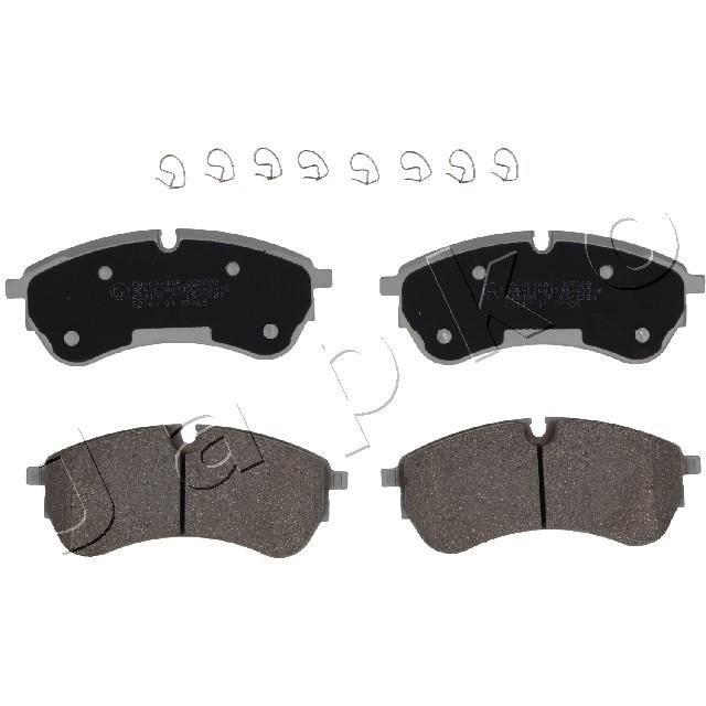 Zestaw klocków hamulcowych, hamulce tarczowe JAPKO 500974