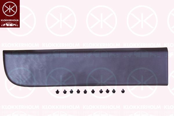 Przesłona, tylna pokrywa KLOKKERHOLM 60897111