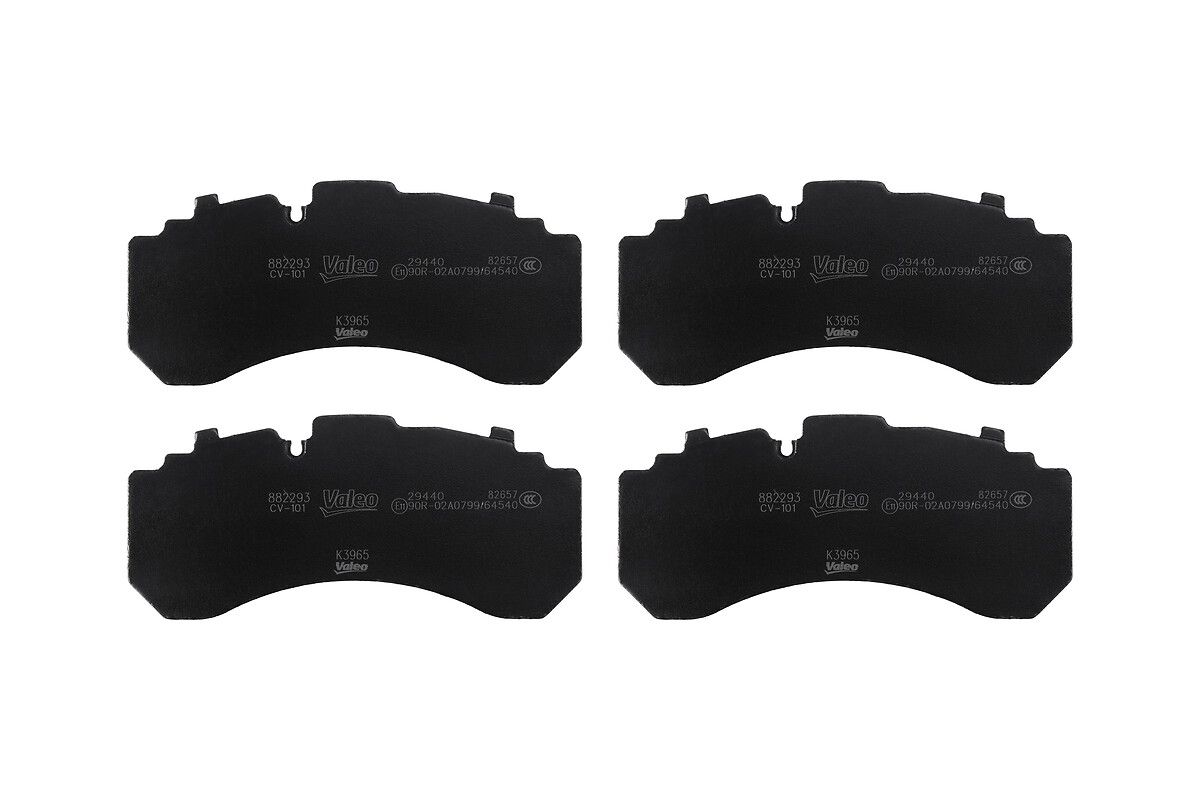 set placute frana,frana disc VALEO OPTIPACK 882293