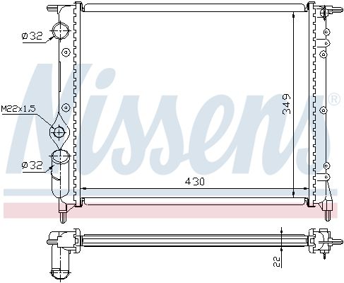 Radiateur, refroidissement du moteur