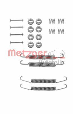 Set accesorii, sabot de frana METZGER 105-0548