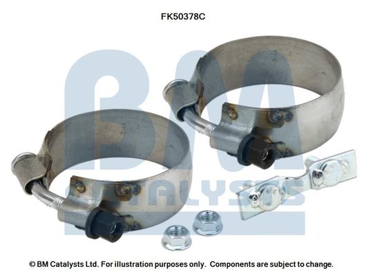 Zestaw montażowy, rura wydechowa BM CATALYSTS FK50378