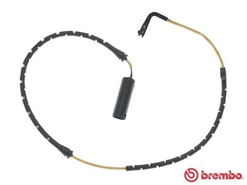 Styk ostrzegawczy, zużycie okładzin hamulcowych BREMBO A 00 202