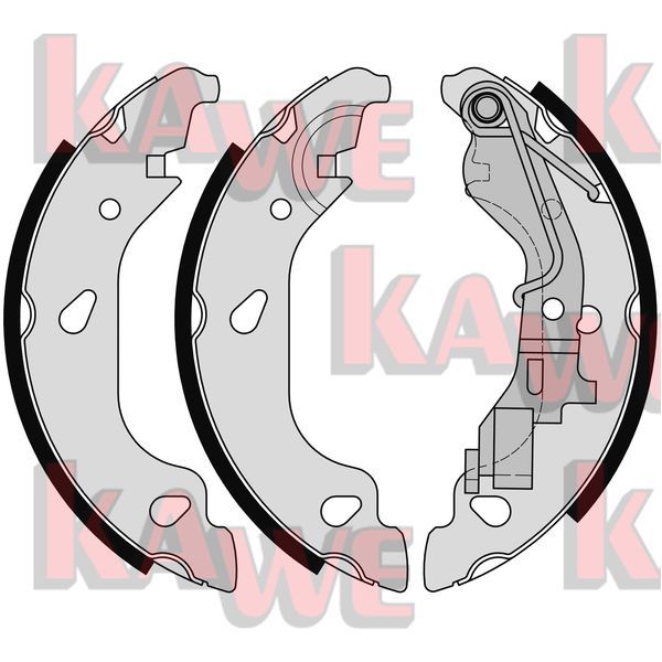 Zestaw szczęk hamulcowych KAWE 07690