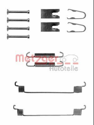 Set accesorii, sabot de frana METZGER 105-0794