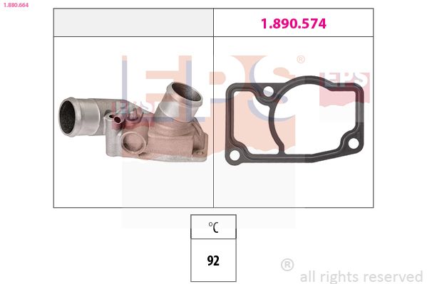 Termostat, chladivo EPS 1.880.664