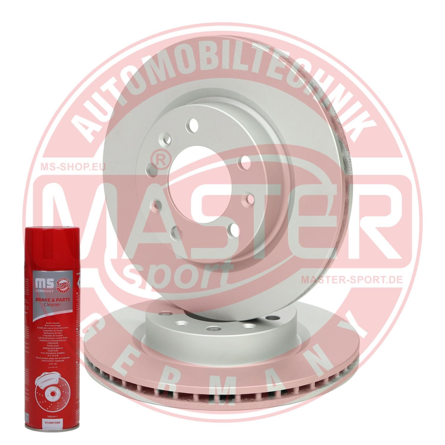 Tarcza hamulcowa MASTER-SPORT GERMANY 24012202911PR-SET-MSP