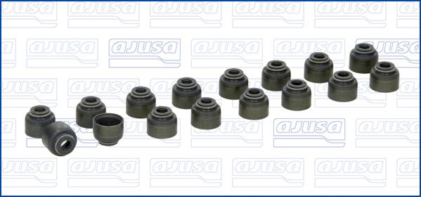 Zestaw uszczelniaczy, trzonek zaworu AJUSA 57046300
