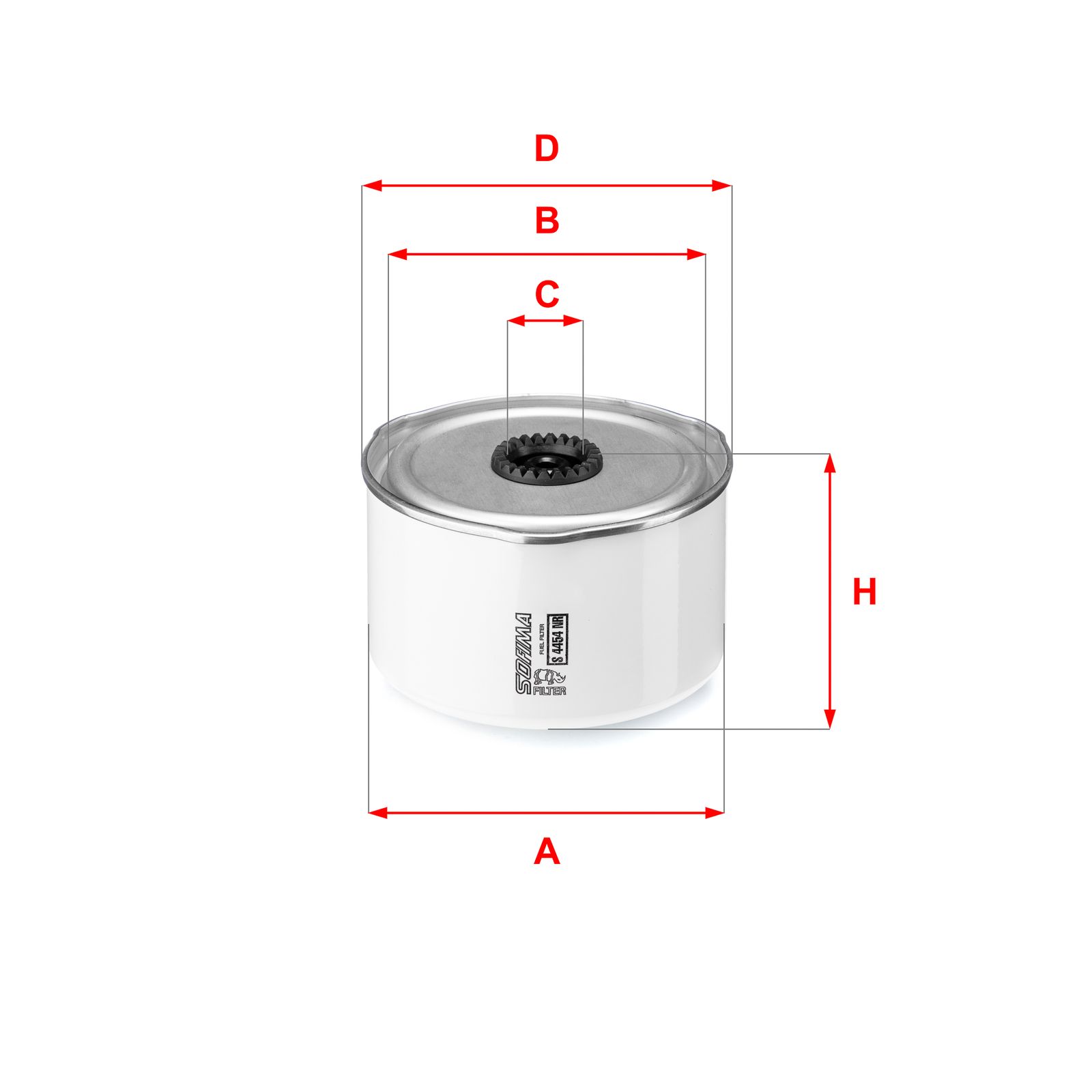filtru combustibil SOFIMA S 4454 NR