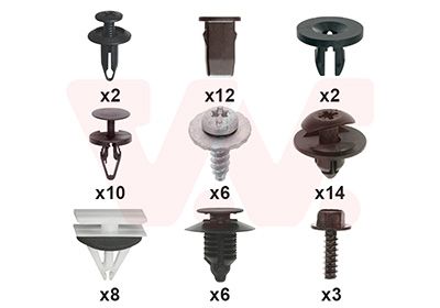 Set montaj, bara protectie VAN WEZEL 1853794