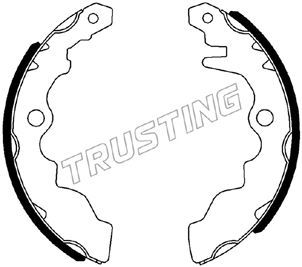 Zestaw szczęk hamulcowych TRUSTING 110.342
