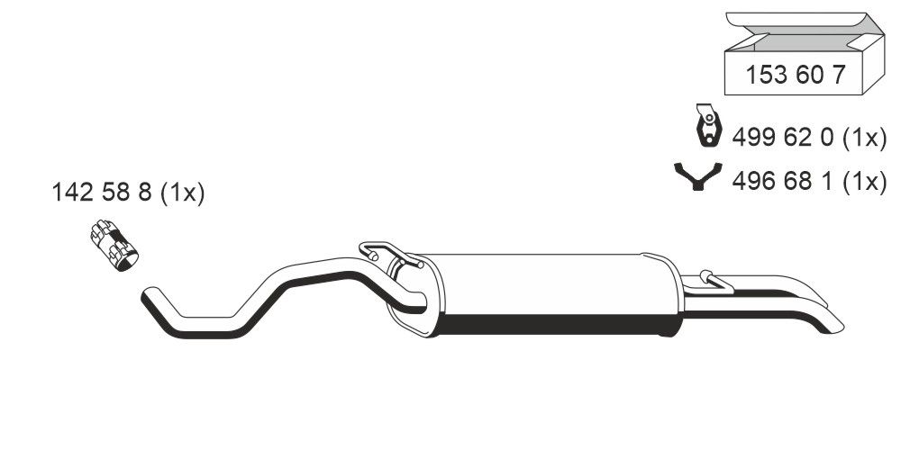 Toba esapament finala ERNST 153065