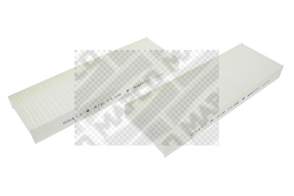 Komplet filtrów, wentylacja przestrzeni pasażerskiej MAPCO 65417