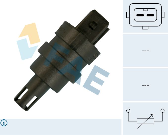 senzor,temperatura aer admisie FAE 33228