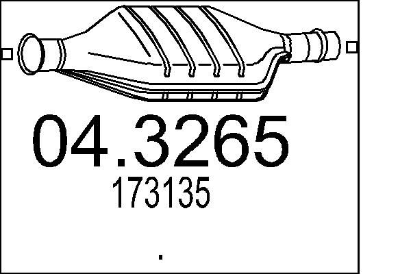 Katalizator MTS 04.3265