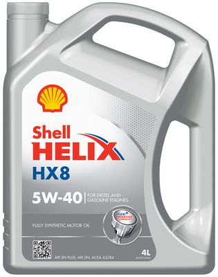 E-shop SHELL Motorový olej Helix HX8 5W-40, 550052837, 4L