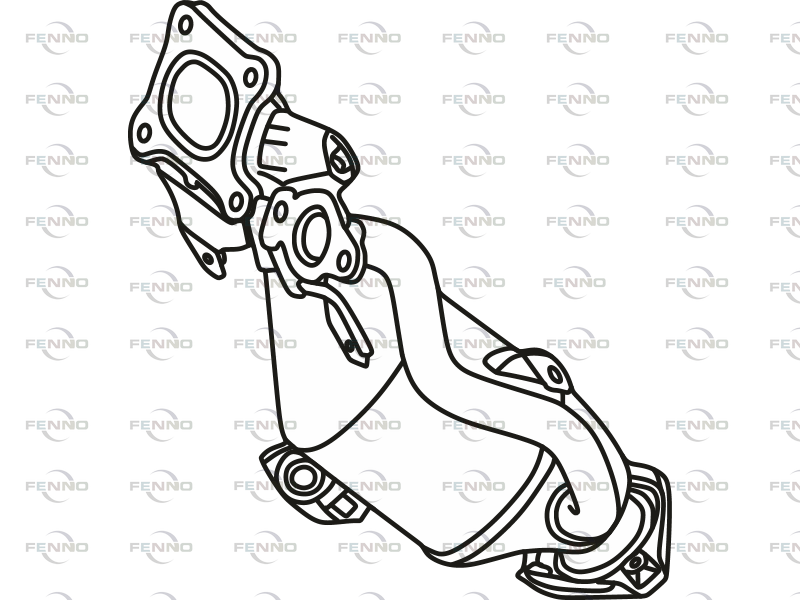 Katalizator FENNO 17140F3010