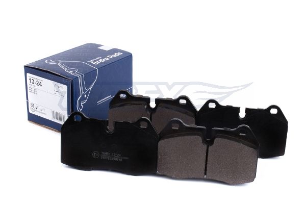 Levně Sada brzdových destiček, kotoučová brzda TOMEX Brakes 13-24