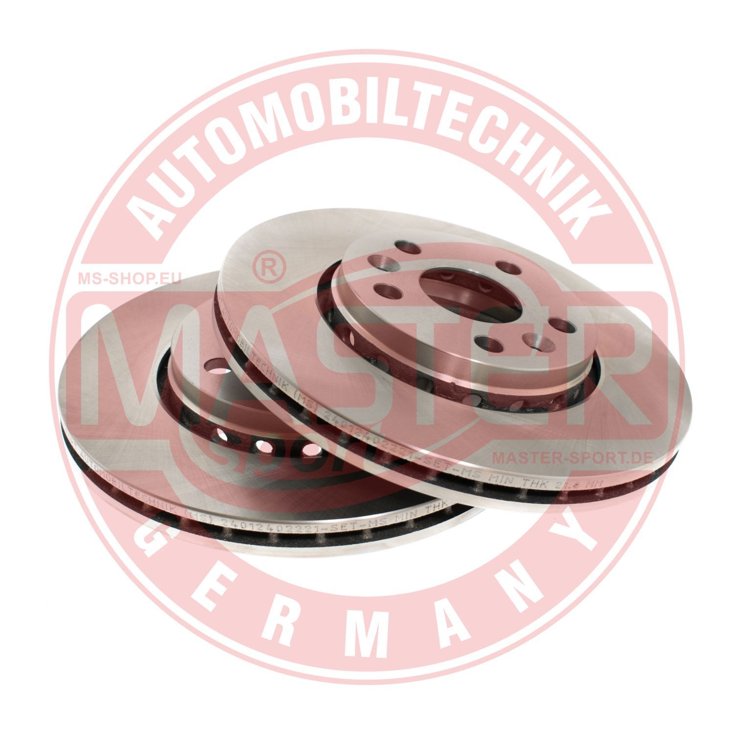 Tarcza hamulcowa MASTER-SPORT GERMANY 24012402221-SET-MS