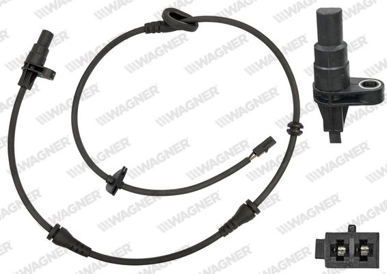 Czujnik, prędkość obrotowa koła WAGNER ABS00446