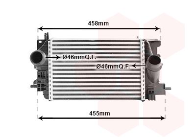 Chladič turba VAN WEZEL 37004575