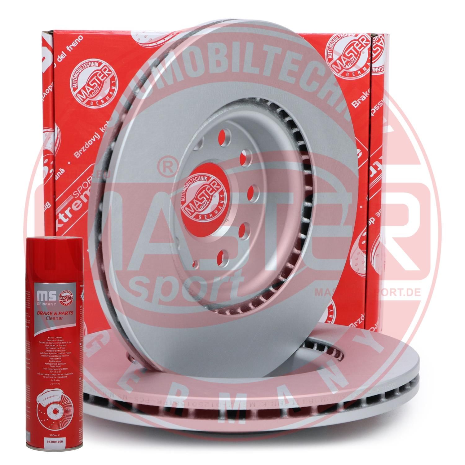 Tarcza hamulcowa MASTER-SPORT GERMANY 24012501581PR-SET-MSP