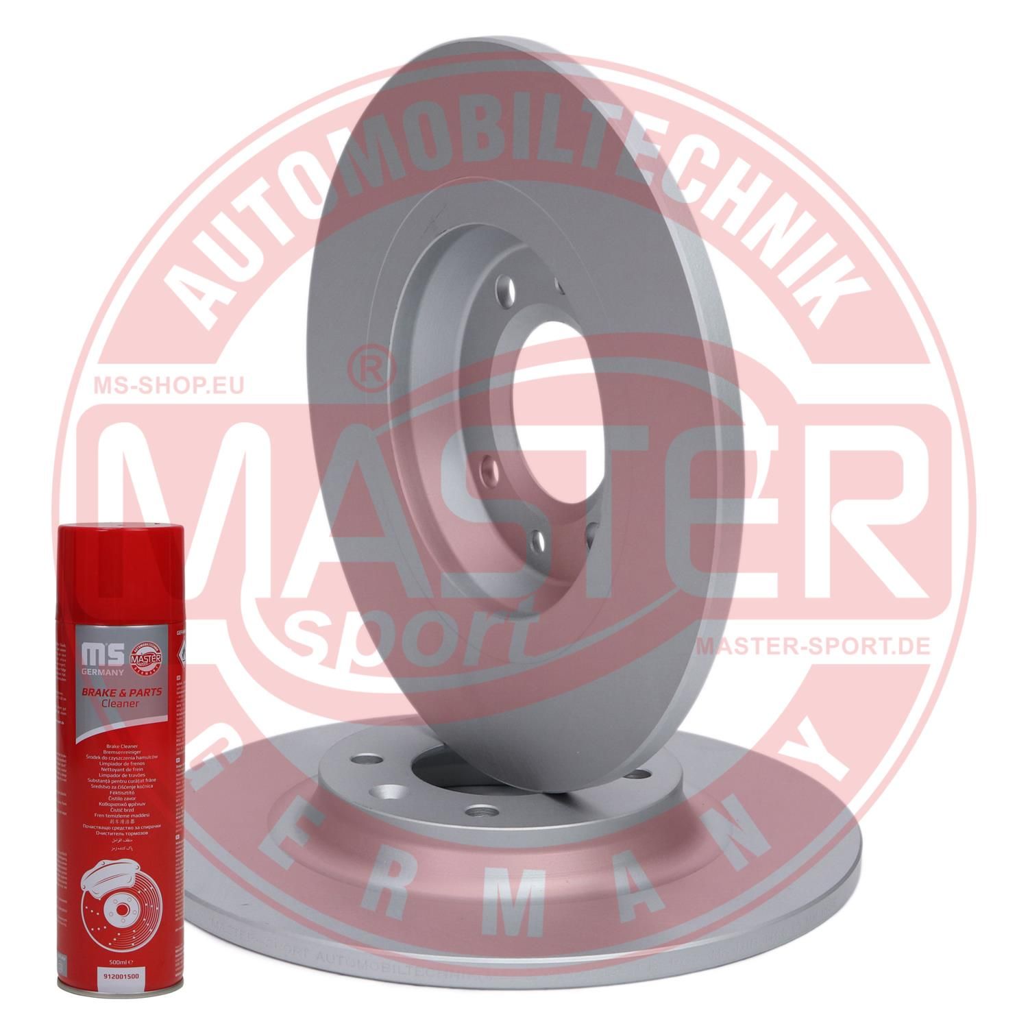 Tarcza hamulcowa MASTER-SPORT GERMANY 24011201981PR-SET-MSP