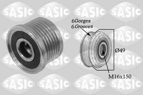 Alternator - sprzęgło jednokierunkowe SASIC 1674003
