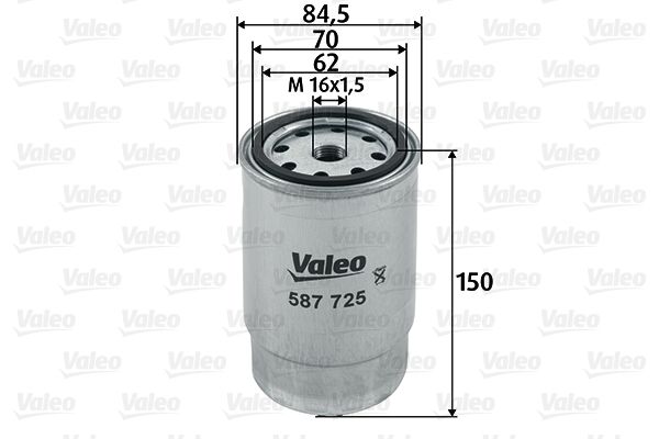 Palivový filtr VALEO 587725