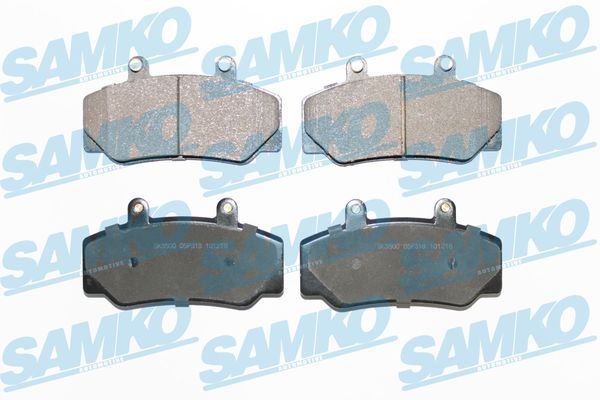 Sada brzdových destiček, kotoučová brzda SAMKO 5SP318