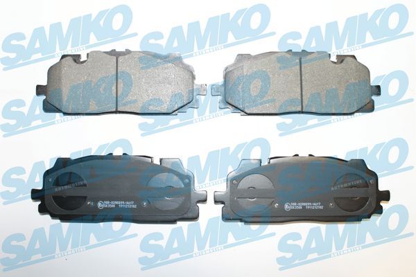 Sada brzdových destiček, kotoučová brzda SAMKO 5SP2102