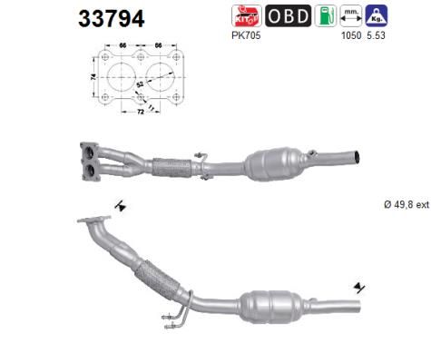 Katalizator AS 33794