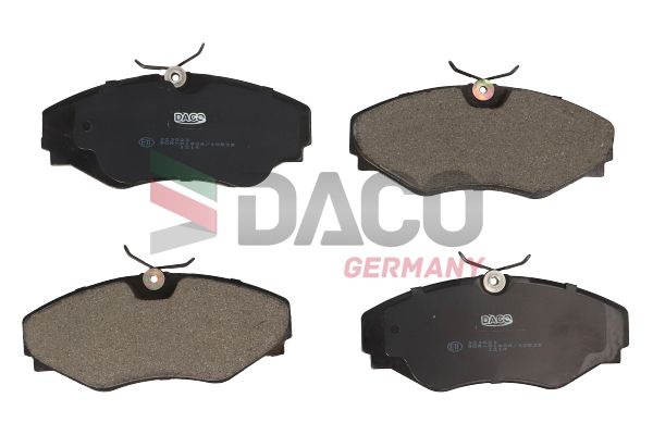 Zestaw klocków hamulcowych, hamulce tarczowe DACO GERMANY 323023