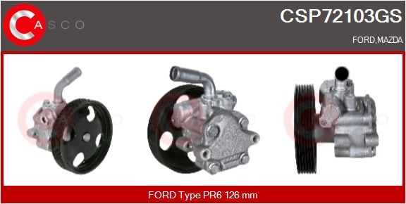 Hydraulické čerpadlo, řízení CASCO CSP72103GS