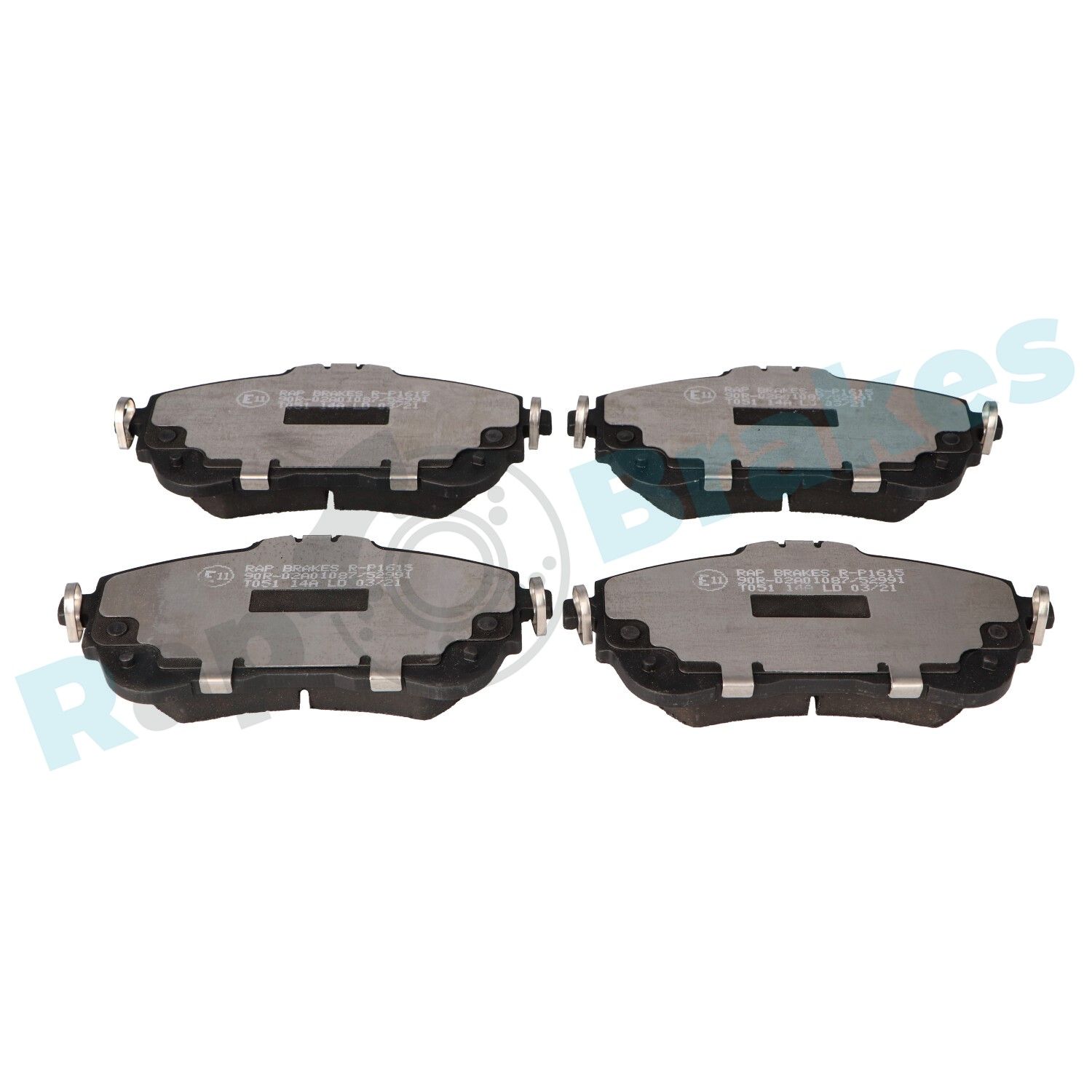 Комплект тормозных колодок, дисковый тормоз