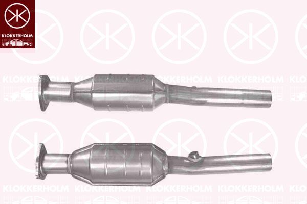 Katalizator KLOKKERHOLM 1J0131089BX